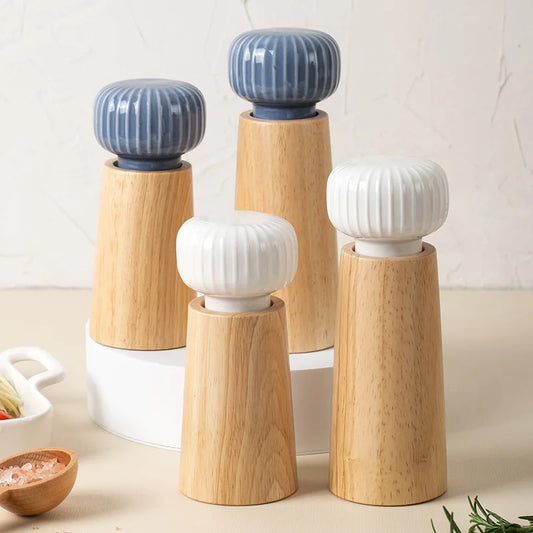 Nordic Wooden Pepper & Salt Grinder