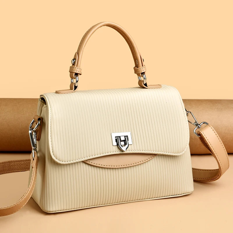 Grandeur Flow: Luxury Multilayer Shoulder Tote