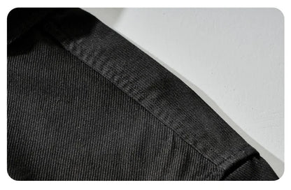 Men's Retro Workwear Shirt Jacket – Clean, Structured, Versatile