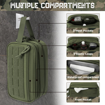 Field Dopp: Tactical Waterproof Toiletry Bag for Men