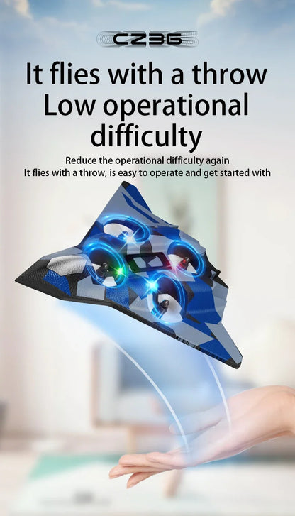 SkyGlide Series: EPP RC Stunt Gliders (Ages 14+)