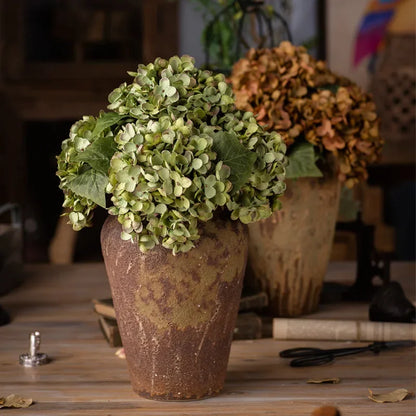 Soft Bloom: Silk Hydrangea Stem