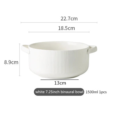 Matte Glazed Ceramic Dinnerware