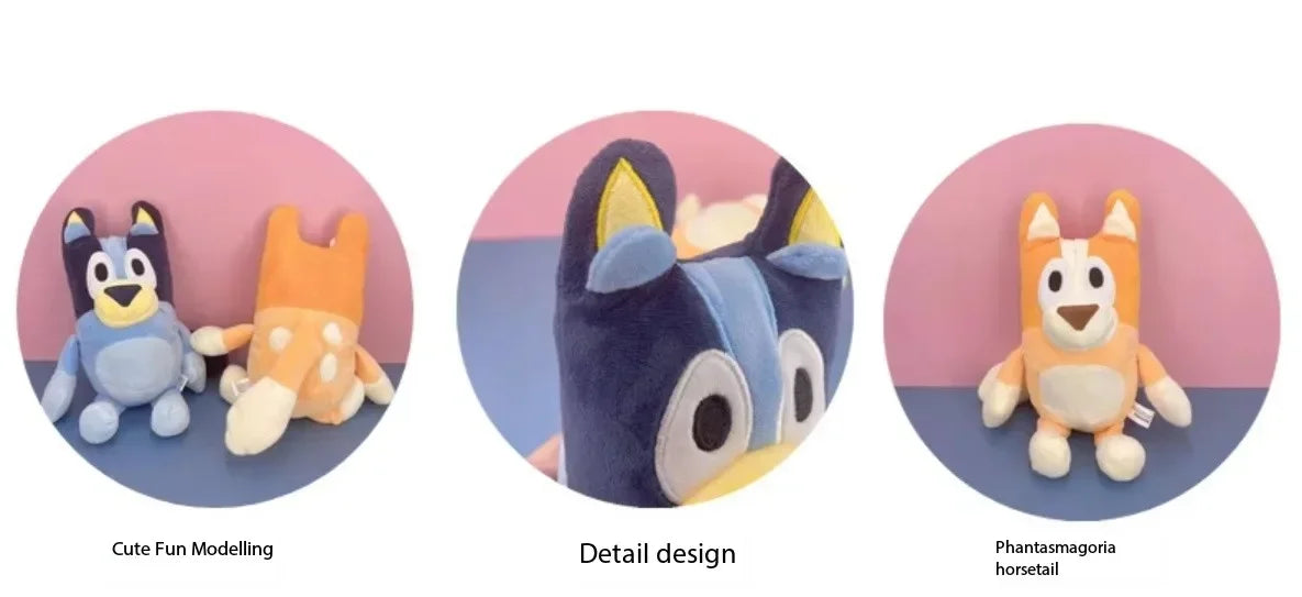 Bluey & Bingo Buddies: Soft Plush Dolls (17 cm / 28 cm)
