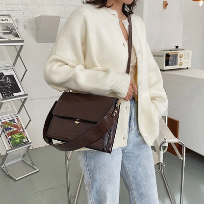 Amberler – Leather Shoulder & Crossbody Travel Bag for Women