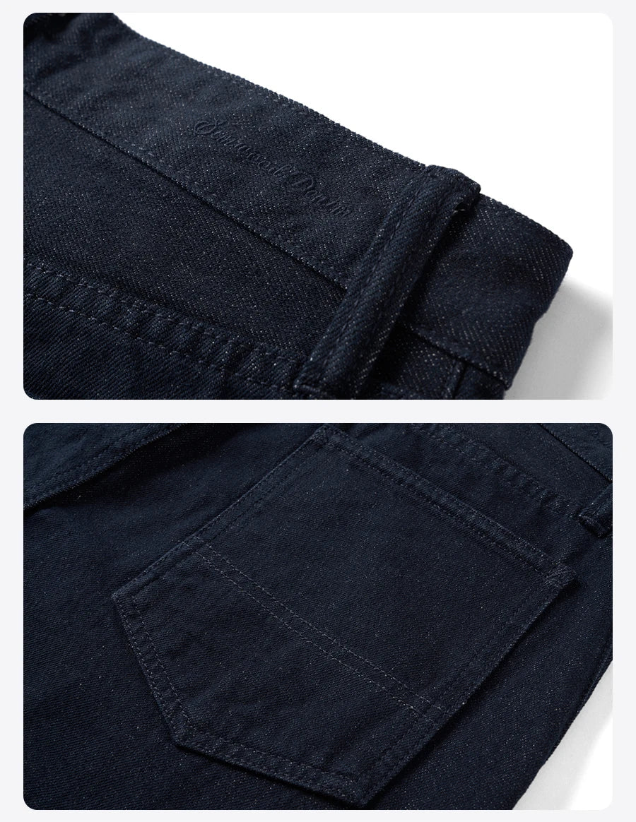 Men's Baggy Fit 12.5oz Denim Jeans – Original Colour, Summer Comfort