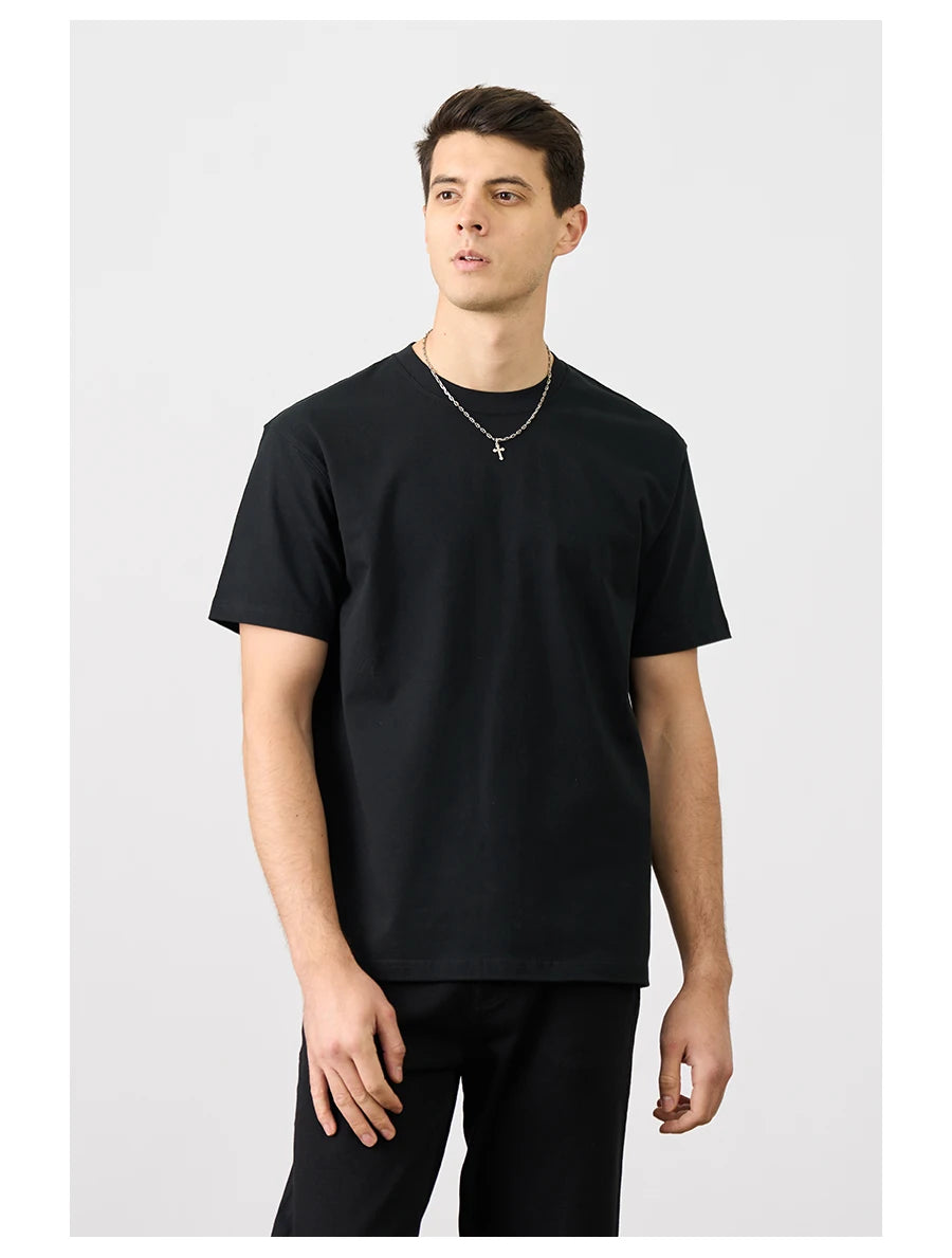 Men's Oversized 310gsm Cotton T-Shirt – Heavyweight Comfort, Everyday Wear