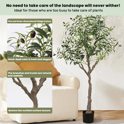 Realistic Artificial Olive Tree