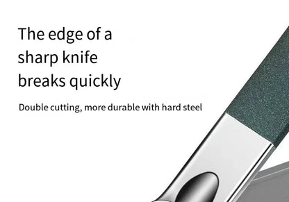 Steel Trim: Men’s 6-Piece Stainless-Steel Nail Clippers Set