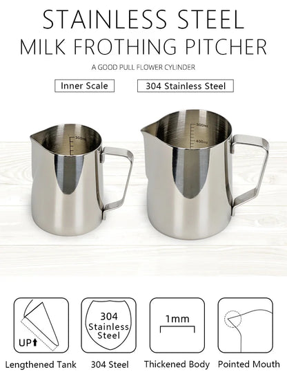 Stainless Steel Milk Frothing Jug