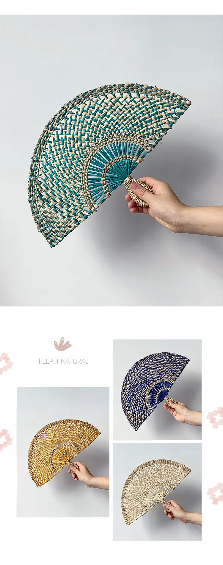 Hand-Woven Seaweed Wall Hanging
