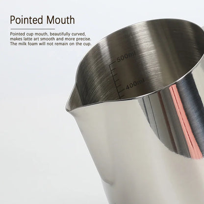 Stainless Steel Milk Frothing Jug
