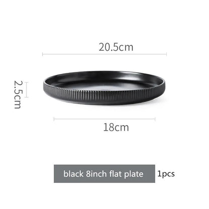 Matte Glazed Ceramic Dinnerware