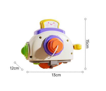 BusyCube 10-in-1: Montessori Sensory Lock-Box (Ages 3–6)