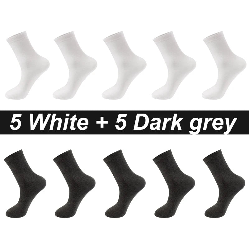 CoreCotton: 10-Pair Men’s Combed Cotton Socks