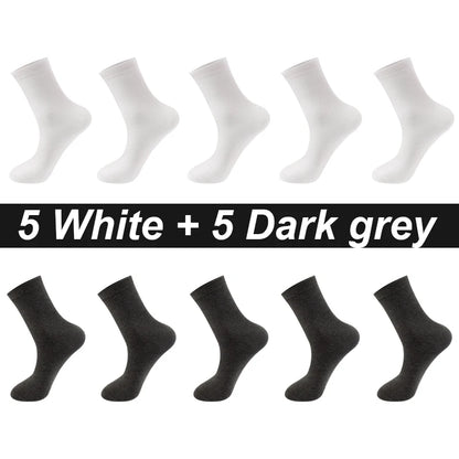 CoreCotton: 10-Pair Men’s Combed Cotton Socks