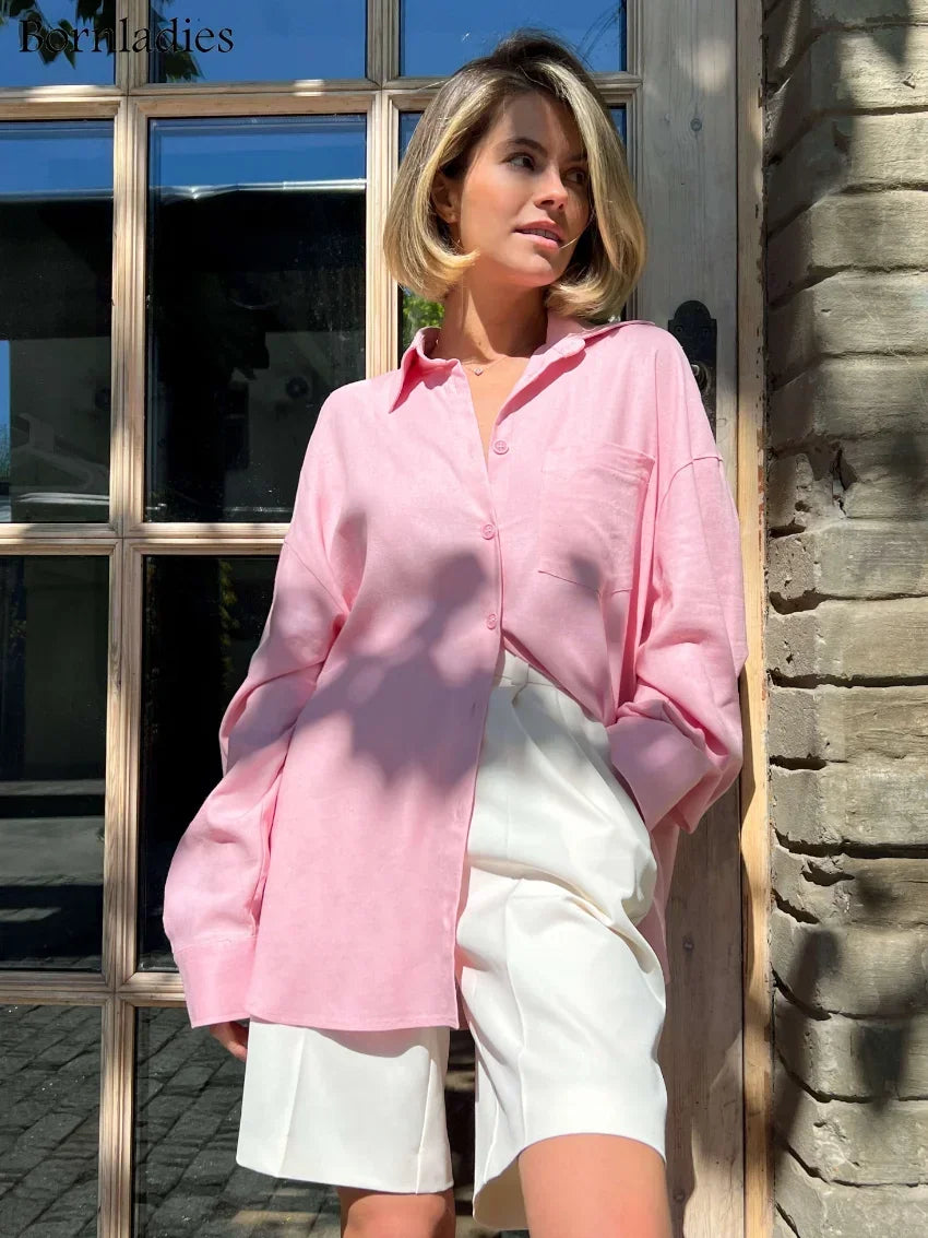 Riviera Breeze – High Waist Summer Shorts