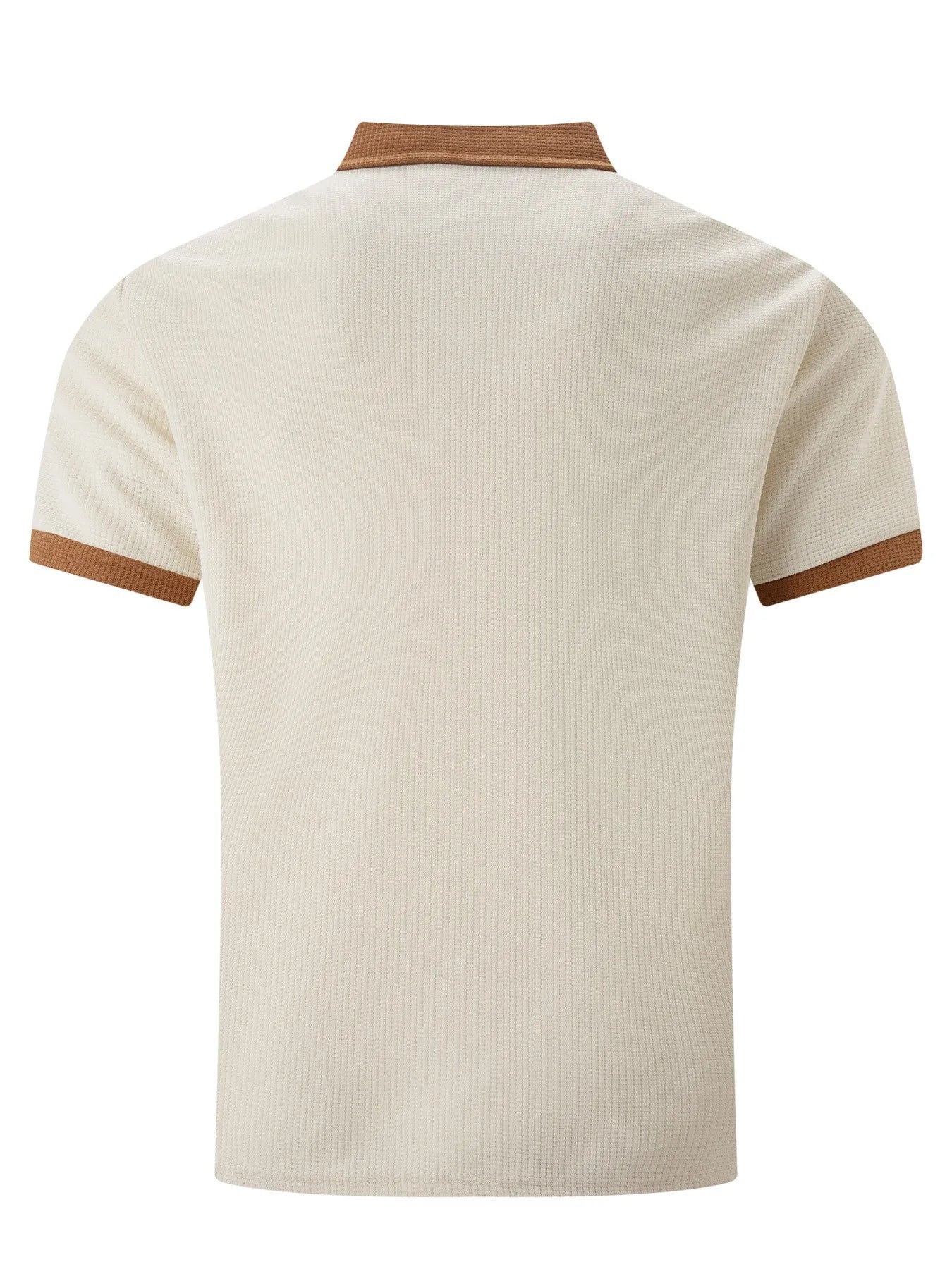 Men’s Waffle Polo Shirt – Texture Meets Simplicity