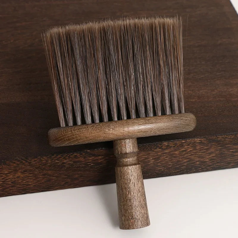 Wooden Coffee Powder Cleaning Brush