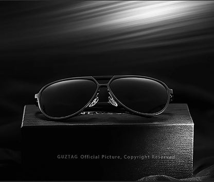 AeroPilot: Polarised UV400 Aluminium Sunglasses for Men