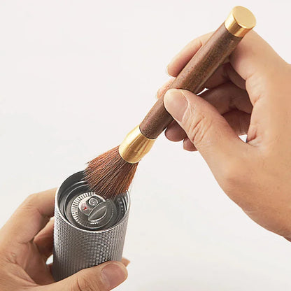 Barista’s Wooden Coffee Grinder Cleaning Brush