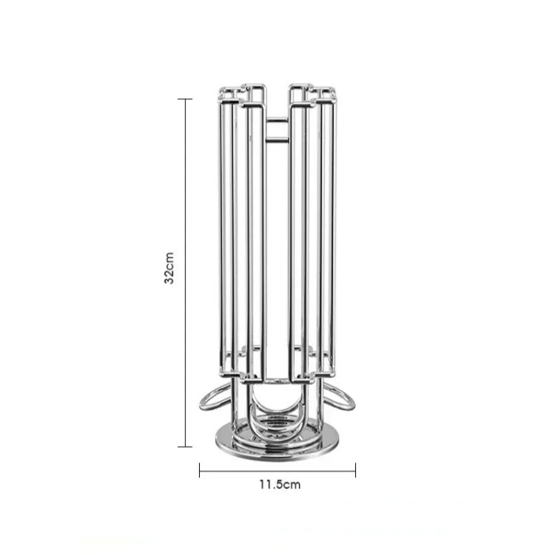 Rotating Coffee Capsule Holder (24 Capsules)