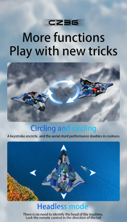 SkyGlide Series: EPP RC Stunt Gliders (Ages 14+)