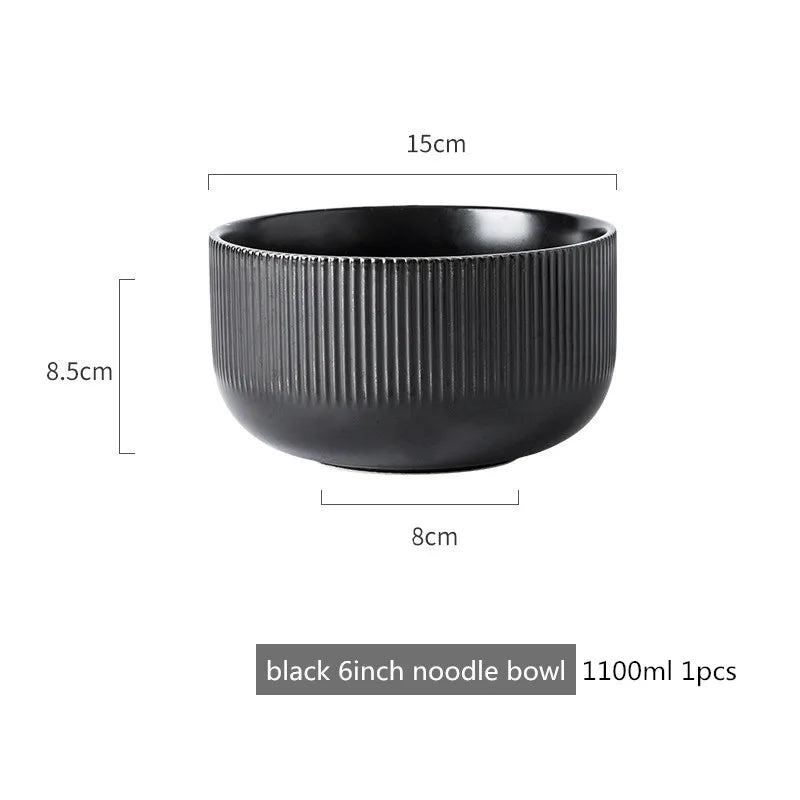 Matte Glazed Ceramic Dinnerware