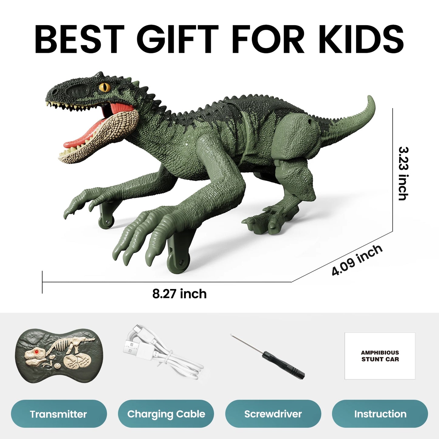 Raptor Run: 2.4GHz Remote Velociraptor (Ages 6–12)