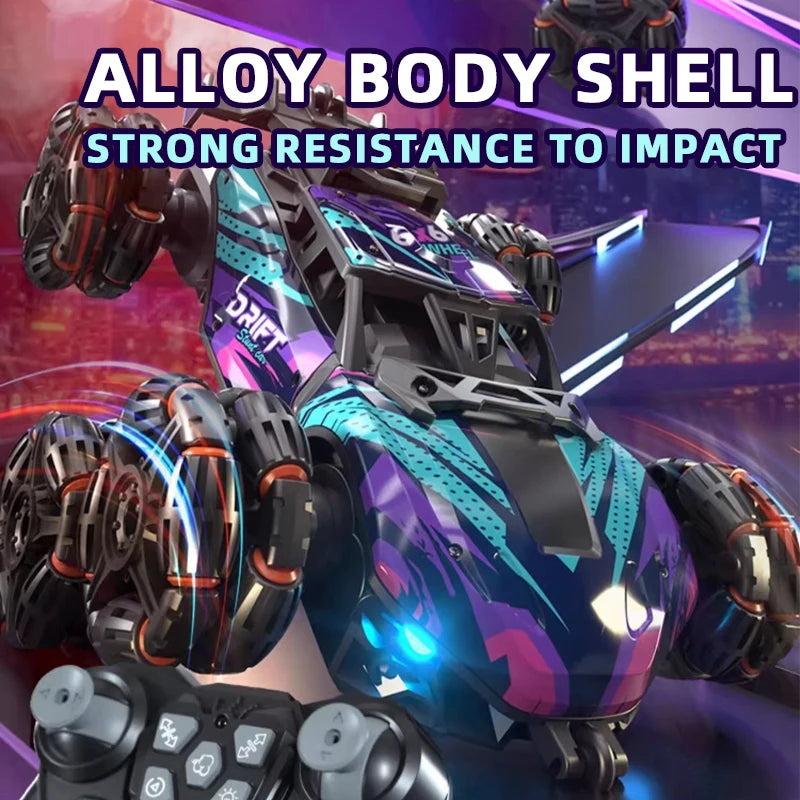 Morph-X: Six-Wheel RC Stunt Car for Ages 6–12