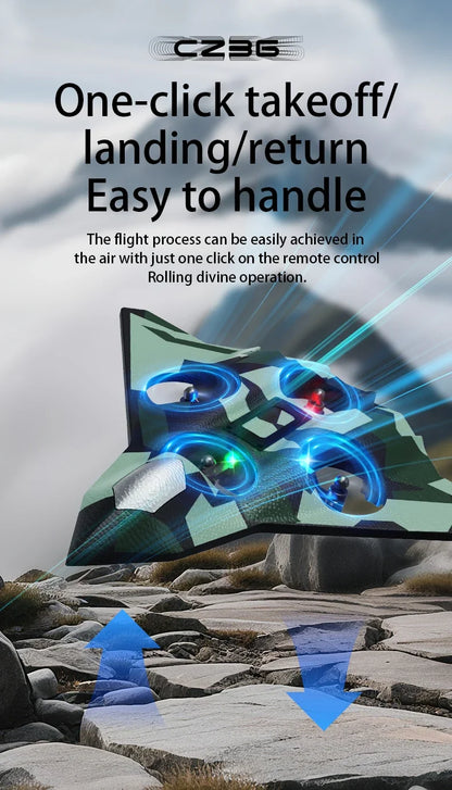 SkyGlide Series: EPP RC Stunt Gliders (Ages 14+)