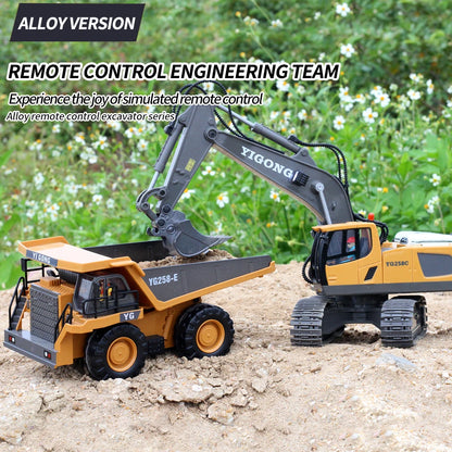 Digger Pro 1:20: 10-Channel RC Excavator (Ages 6–12)