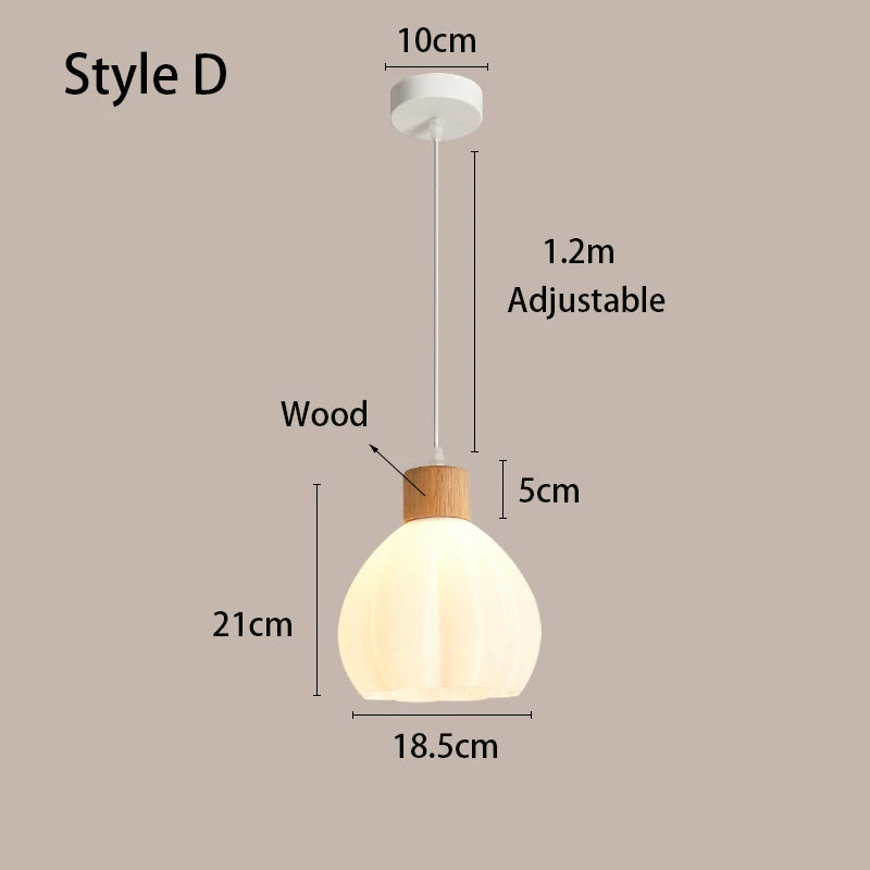 Art 3D Printing Chandelier Simple Modern Restaurant Light Net Red Cream Wind Bedroom Bedside Atmosphere bar Chandelier