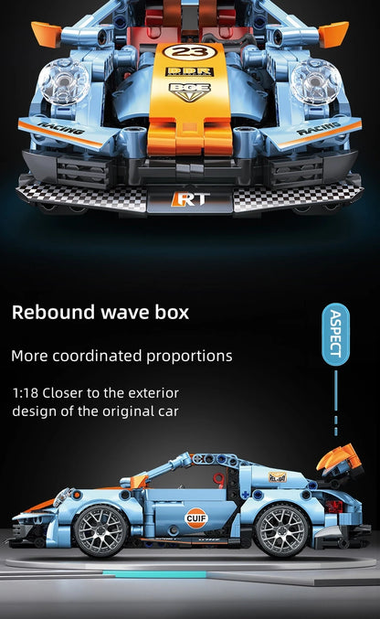 MOC Street Machine: Collector Car Building Kit (Ages 8–Adult)