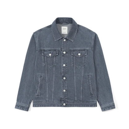 Men's Oversized Classic Denim Jacket – 12oz Washed Style With a Modern Fit
