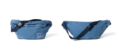 Denim Route: Vintage Washed Crossbody Sling Bag