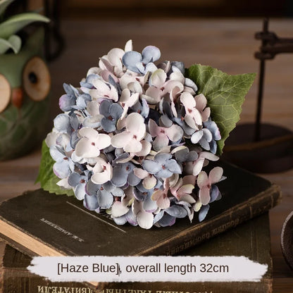 Soft Bloom: Silk Hydrangea Stem