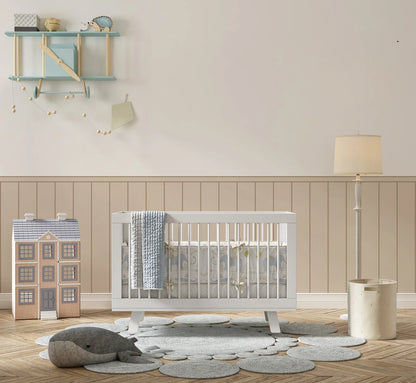 Beige Wall Panel Wallpaper