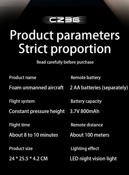SkyGlide Series: EPP RC Stunt Gliders (Ages 14+)