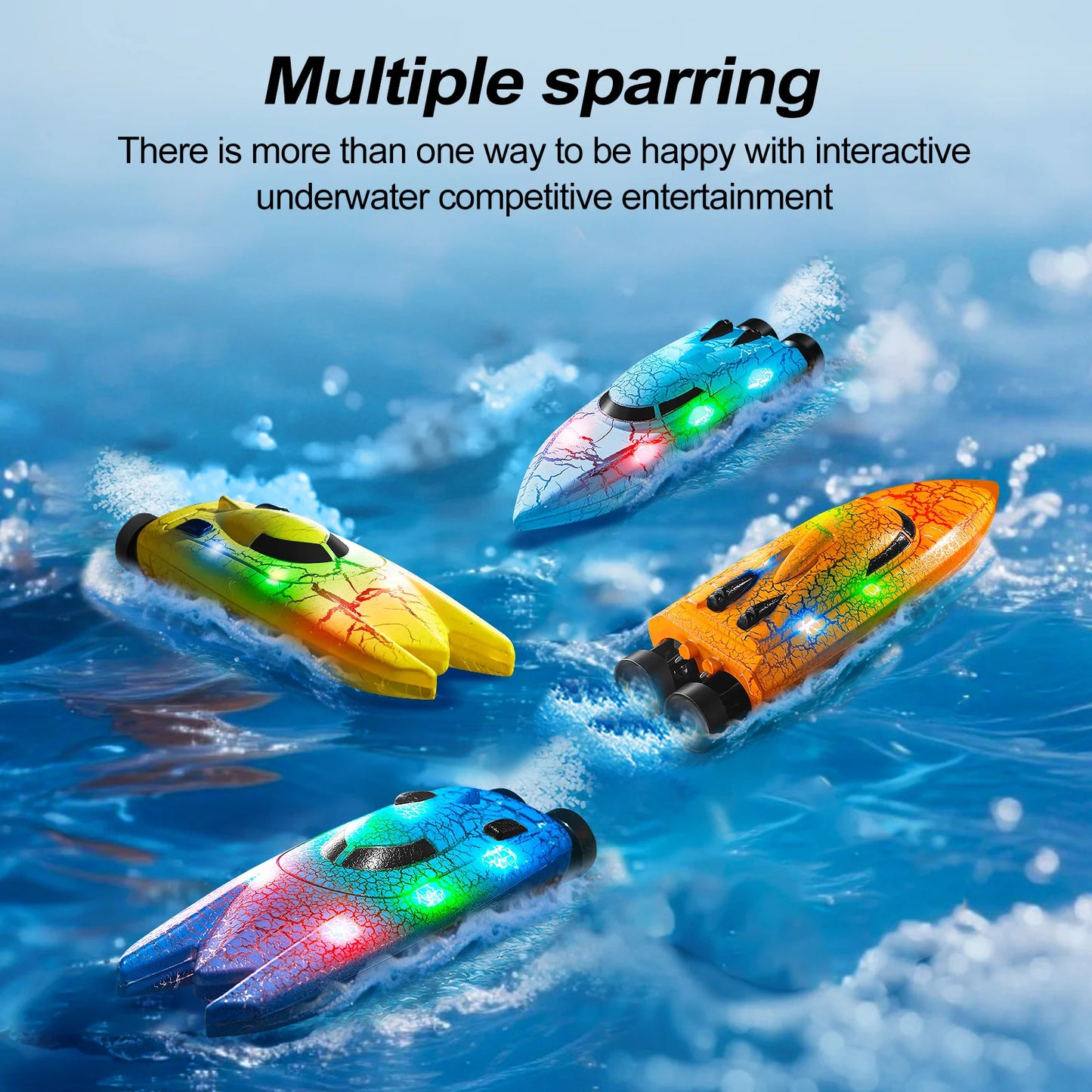 Mini Wave: 2.4G RC Speedboat (Ages 6–12)