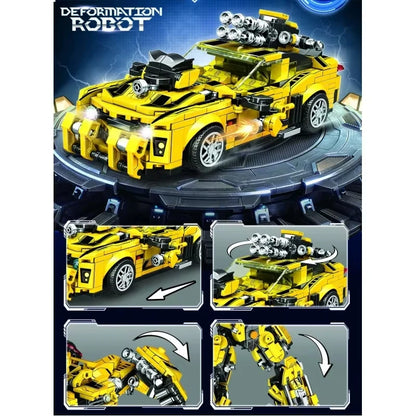 DualShift 478: 2-in-1 Robot & Truck Building Set