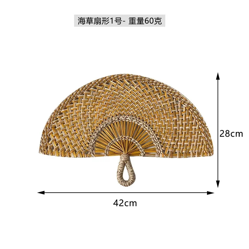 Hand-Woven Seaweed Wall Hanging