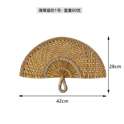 Hand-Woven Seaweed Wall Hanging