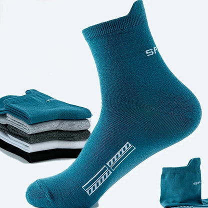 RetroStep: 5-Pair Men’s Vintage Athletic Socks