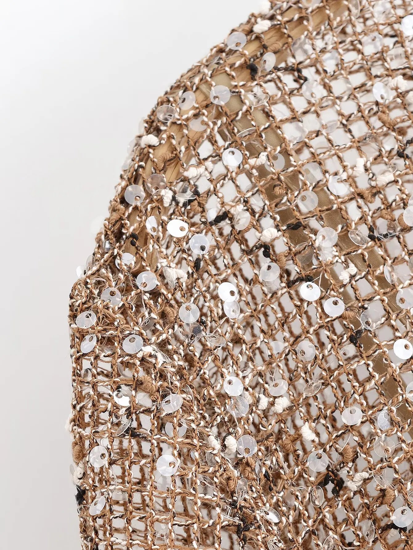 Women's Sequin-Embellished V-Neck Midi Dress – Lightweight Elegance for Summer