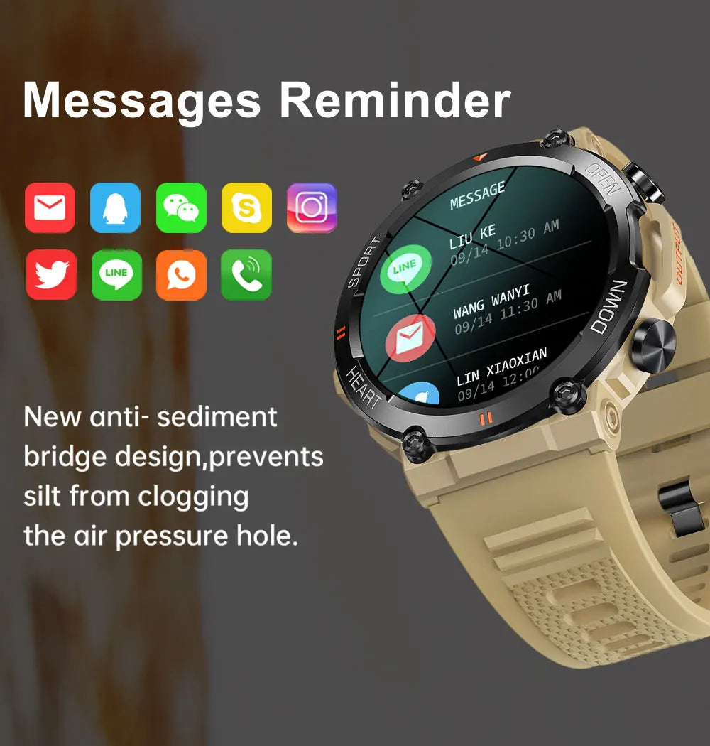 PulseSync 1.39" HD Smartwatch with Bluetooth Calling