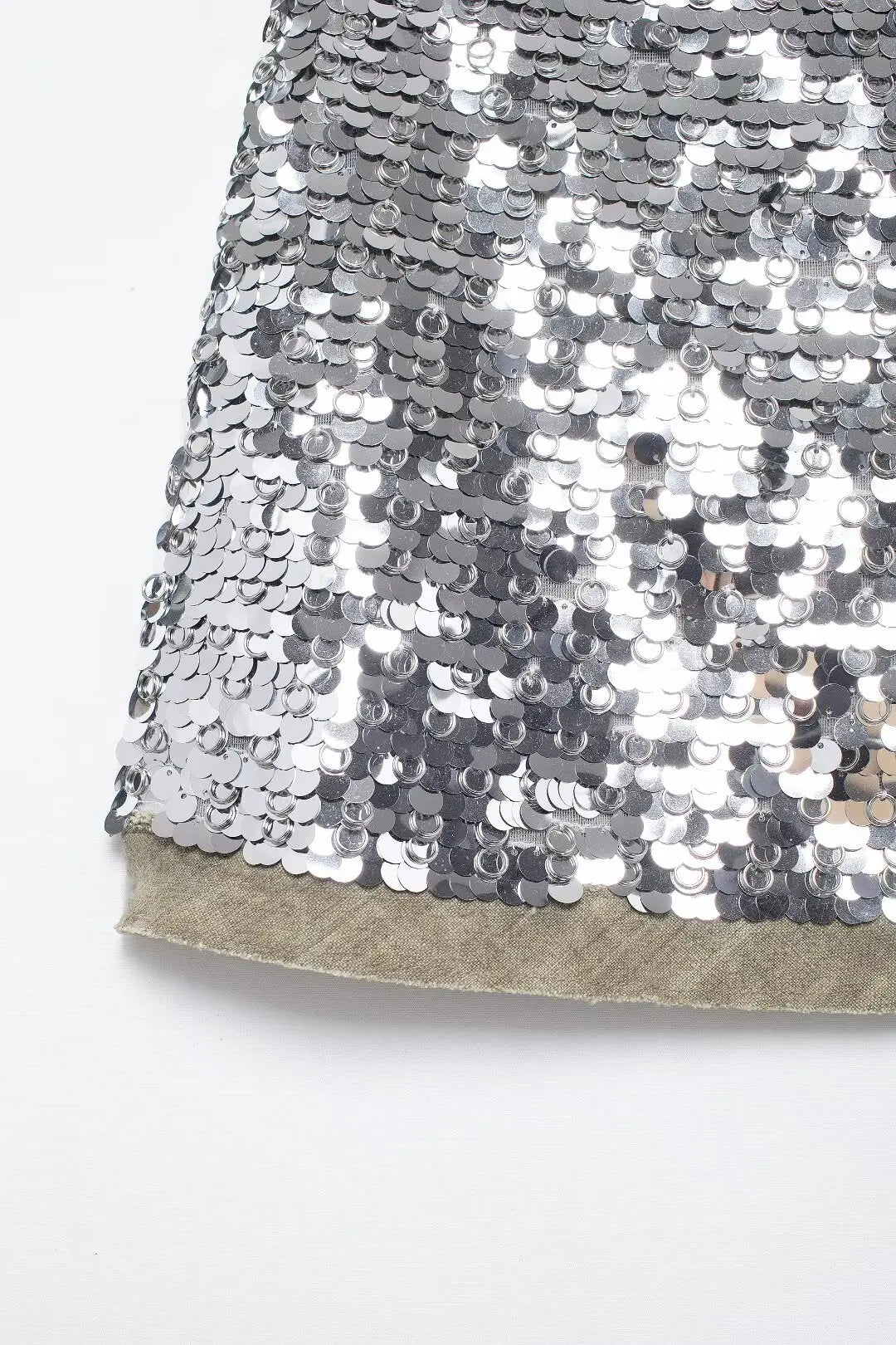 Women's Glitter Sequin Open Vest – Tailored Sparkle for Autumn Nights