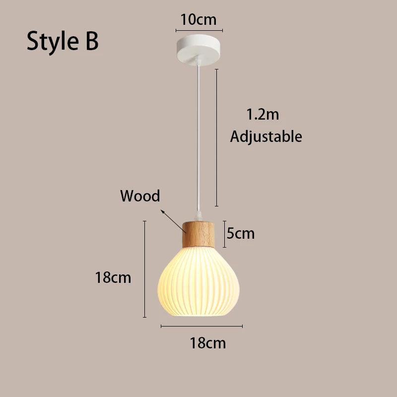 Art 3D Printing Chandelier Simple Modern Restaurant Light Net Red Cream Wind Bedroom Bedside Atmosphere bar Chandelier