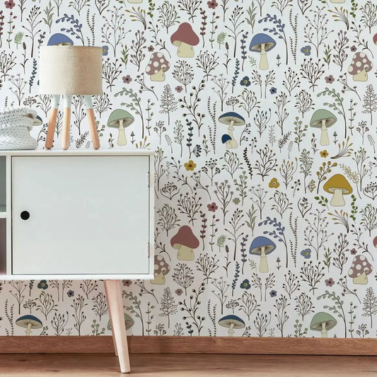 Mushroom Paradise Wallpaper