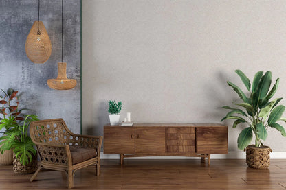 Beige Boho Abstract Wallpaper